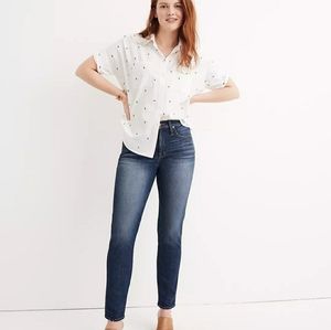 Madewell Slim Straight Williams Wash Jeans